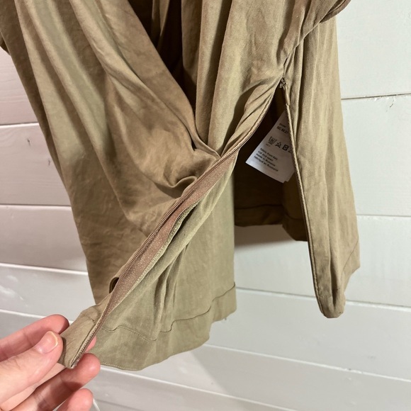 MARCCAIN – Blouse cache-cœur tan – Taille N6/12 - Picture 6 of 12